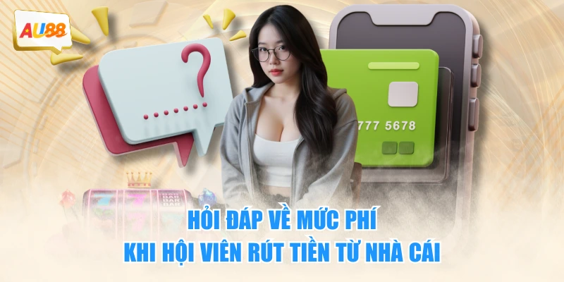 Rút Tiền AU88 - Thao tác 3 Bước Cực Nhanh Bạn Nên Biết 4 Hỏi đáp về mức phí khi hội viên rút tiền từ nhà cái